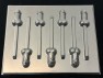 137x Bite Size Penis Chocolate or Hard Candy Lollipop Mold NEW IMPROVED