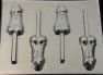 147x Tuxedo Penis Chocolate Hard Candy Lollipop Mold NEW IMPROVED