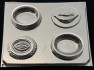 235x Pour Box Lips and Vagina Lid Chocolate Candy Lollipop Mold