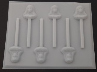 411hc Babsie Face Hard Candy Lollipop Mold  LAST ONE!