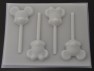 103sp Male Female Mouse Chocolate or Hard Candy Lollipop Mold