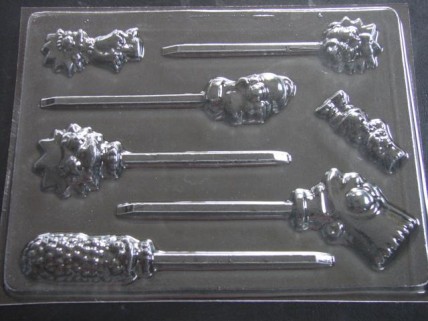 108sp Simpleton Family Chocolate Candy Mold