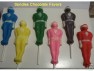 111sp Full Body Strong Rangers Chocolate or Hard Candy Lollipop Mold