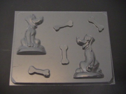 114sp Planet Dog 3D Chocolate Candy Mold