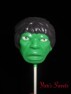 124sp Green Hunky Man Face Chocolate or Hard Candy Lollipop Mold 124sp Green Hunky Man Face Chocolate or Hard Candy Lollipop Mold
