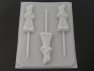 130sp Gumby Chocolate or Hard Candy Lollipop Mold