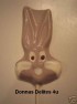 133sp Bunny Face Tall Ears Chocolate or Hard Candy Lollipop Mold 133sp Bunny Face Tall Ears Chocolate or Hard Candy Lollipop Mold