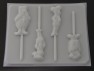 139sp Bedrock Bunch Chocolate or Hard Candy Lollipop Mold