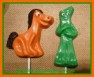 147sp Pokey Horse Chocolate or Hard Candy Lollipop Mold