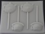 1505 Teapot, Teacup Chocolate or Hard Candy Lollipop Mold