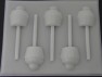 1516 Cupcake Chocolate or Hard Candy Lollipop Mold