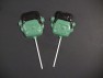 2401 Frankenstein Face Chocolate or Hard Candy Lollipop Mold