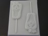 2405 Smiling Pumpkin Chocolate or Hard Candy Lollipop Mold
