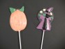 2417 Halloween Thanksgiving Set Chocolate or Hard Candy Lollipop Mold