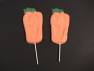 2405 Smiling Pumpkin Chocolate or Hard Candy Lollipop Mold