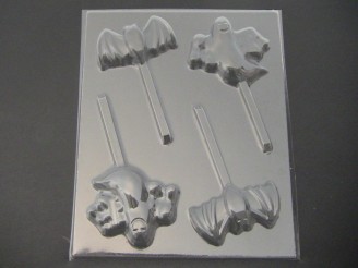 Witch Halloween Lollipop Hard Candy Mold from CK #3204