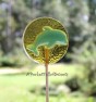 1705 Dolphin on Round Chocolate or Hard Candy Lollipop Mold