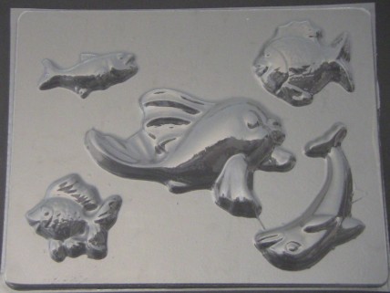 1706 Fish Chocolate Candy Mold