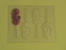 1709 Sea Horse Chocolate Candy Lollipop Mold