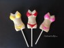 1715 Bikini Swimsuit Chocolate or Hard Candy Lollipop Mold
