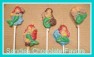 1718 Mermaid Chocolate Candy Lollipop Mold