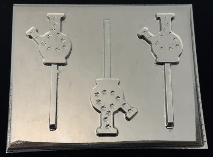174x Bong Marijuana Chocolate or Hard Candy Lollipop Mold