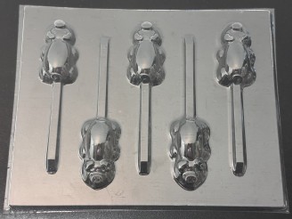689 Pig Chocolate or Hard Candy Lollipop Mold