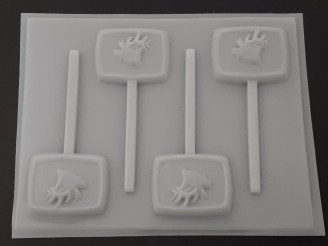 669hc Elk Bar Hard Candy Mold  FACTORY SECOND