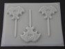 2439 Vampire Bat Chocolate or Hard Candy Lollipop Mold