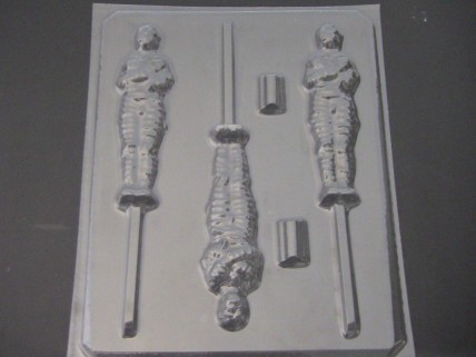 2441 Mummy Chocolate or Hard Candy Lollipop Mold