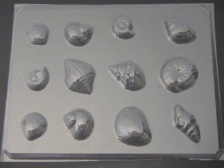 1713 Shells II Chocolate Candy Mold