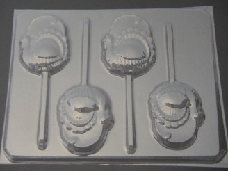 7030 Turkey Thanksgiving Chocolate or Hard Candy Lollipop Mold